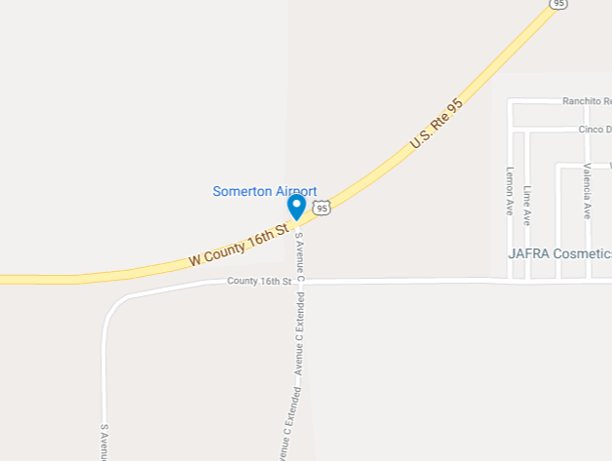 Map of accident scene 