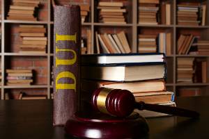 dui book on desk next to gavel