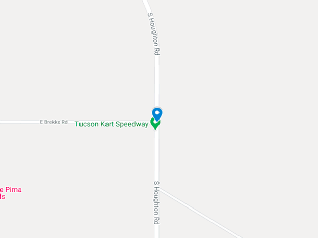 map image of S Houghton Rd at E Brekke in Tucson