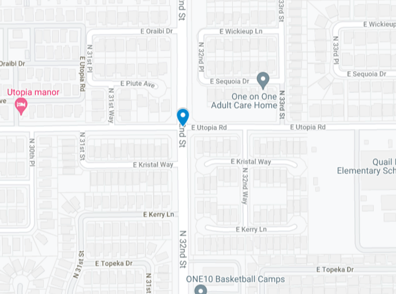 Accident scene map