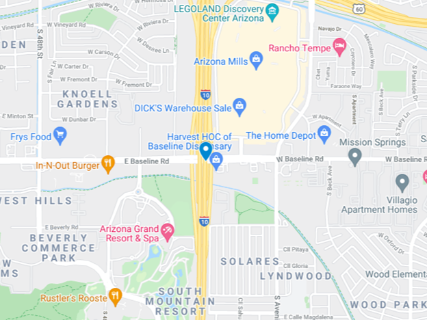 google map image of loop 101 
