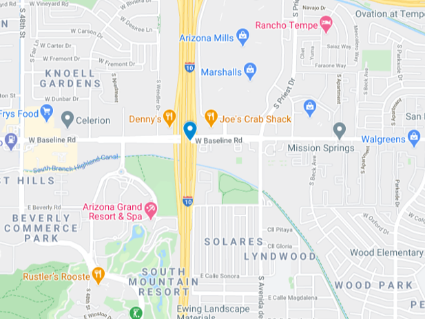 baseline road overpass