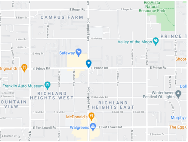 Map of accident scene 