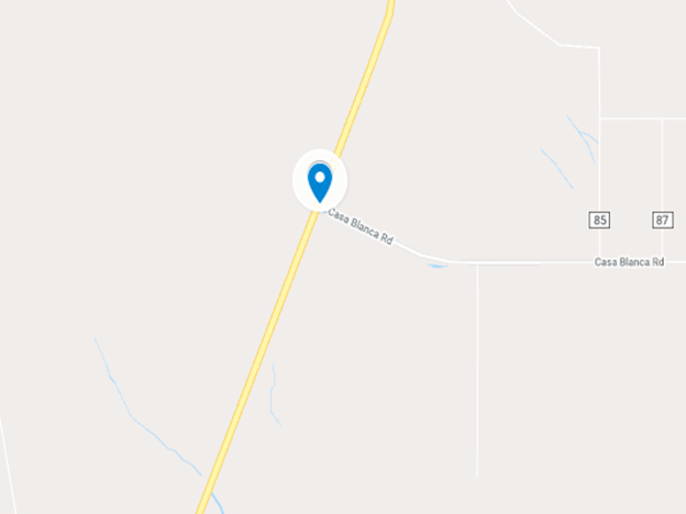 google map image of casa blanca road