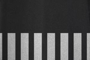 crosswalk lines on road