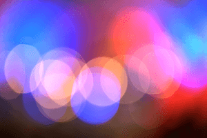 Stock image of police lights
