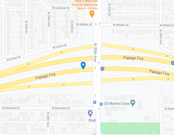 i-10 east phoenix crash