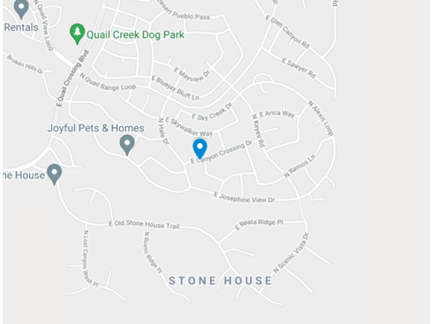 woman hit by SUV 2400 block East Canyon Crossing Drive 