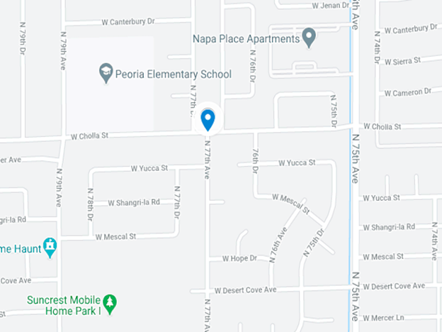 child struck by truck and seriously injured in peoria