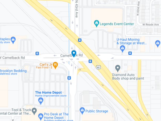 bicyclist killed on camelback rd and 43rd ave