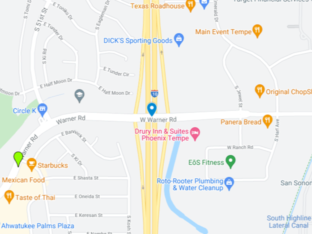 crash involving tour bus injures five on i-10 east