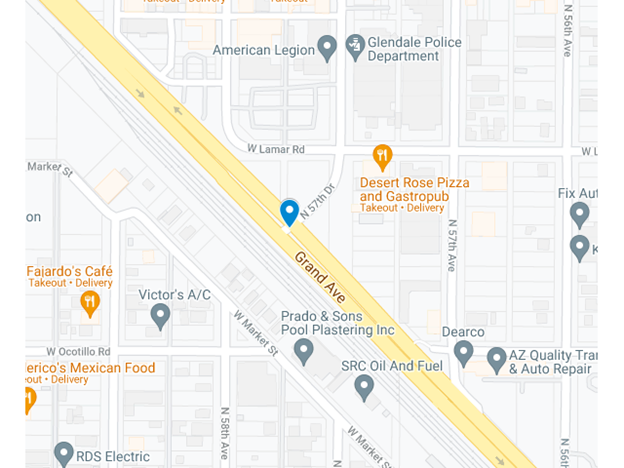 two adults and child injured at glendale intersection