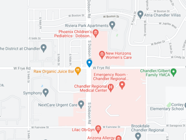 police pursuit leads to major crash on dobson road