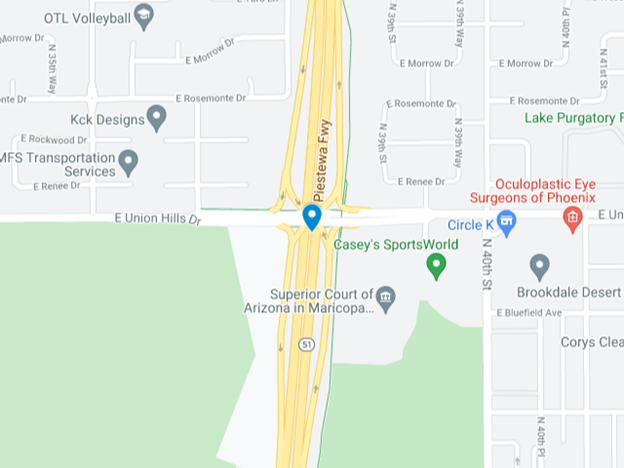 fatal collision on northbound SR-51 in phoenix