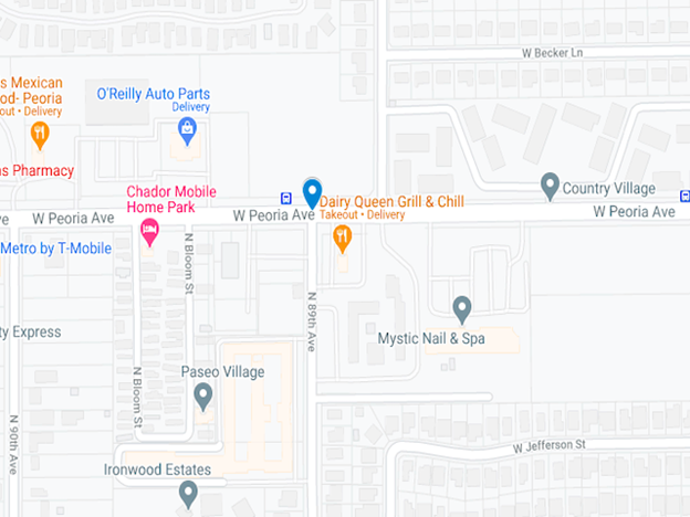 female driver killed between peoria and 89th avenues