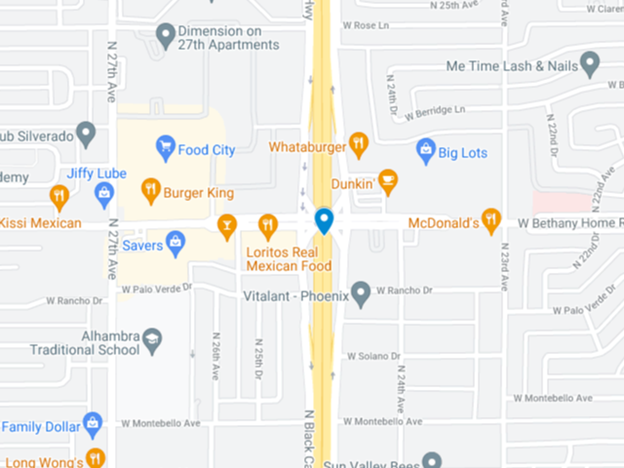fatal pedestrian accident on i-17 near bethany home road