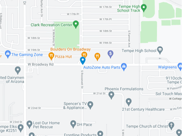 fatal pedestrian accident on broadway road and roosevelt street