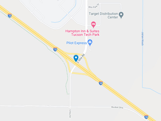 tucson crash blocked I-10 westbound lanes near rita road exit