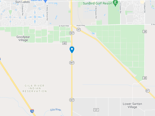 map near Goodyear Village