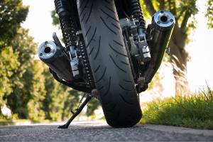 motorcycle on road during daytime