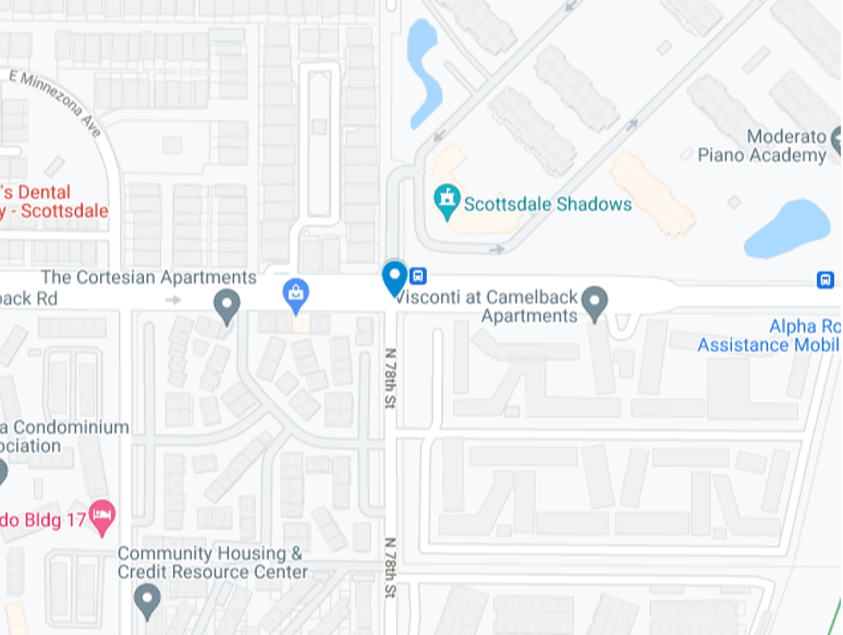 Map of accident scene 
