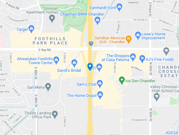 Map of accident scene 