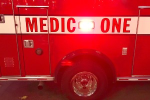 side view image of a medic vehicle