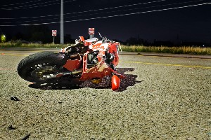 motorcycle stock image- crash occurred in south tucson