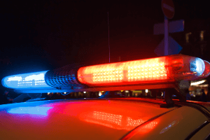Stock image of emergency vehicle