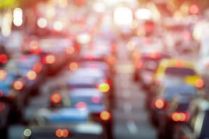 morning traffic jam due to crash on us-60