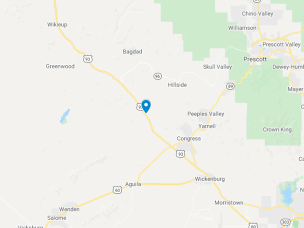 google map image of us 93