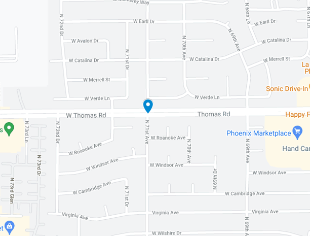 Map of accident scene 