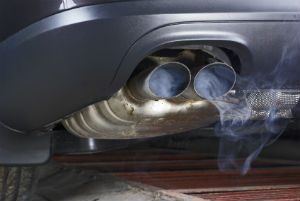 exhaust fumes