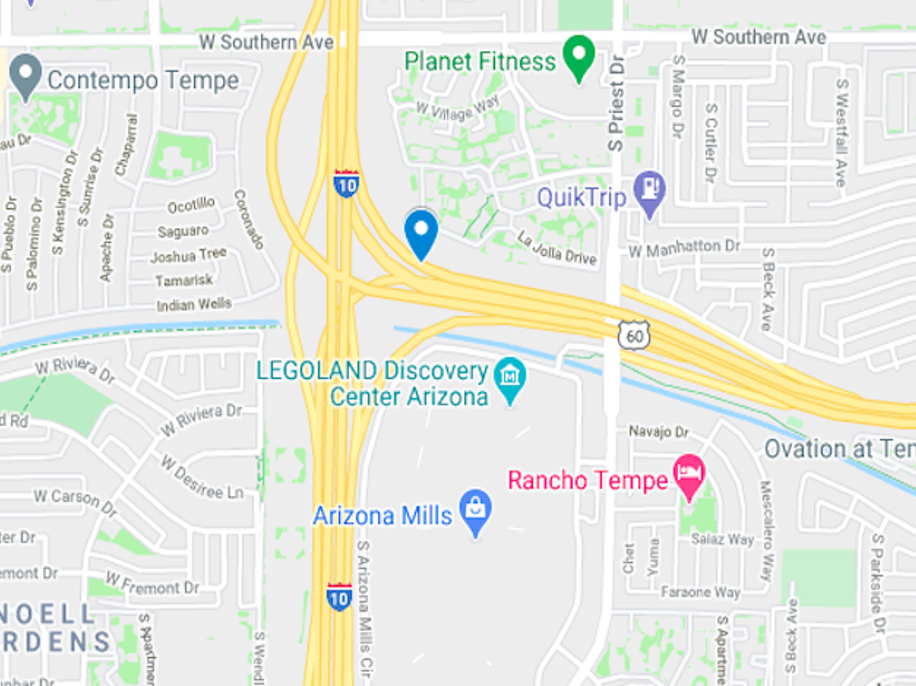 semi-tractor-trailer overturns and shuts down part of i-10